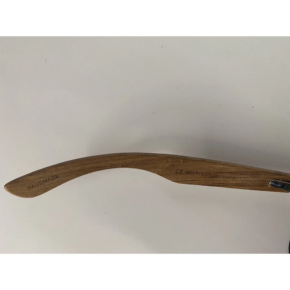 Maden Polarized Sunglasses Handmade Wooden Frame Exquisite Wooden Storage Case